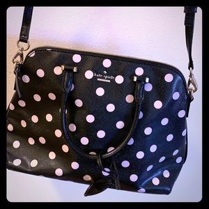 Kate Spade PRINTED POLKA DOT SATCHEL